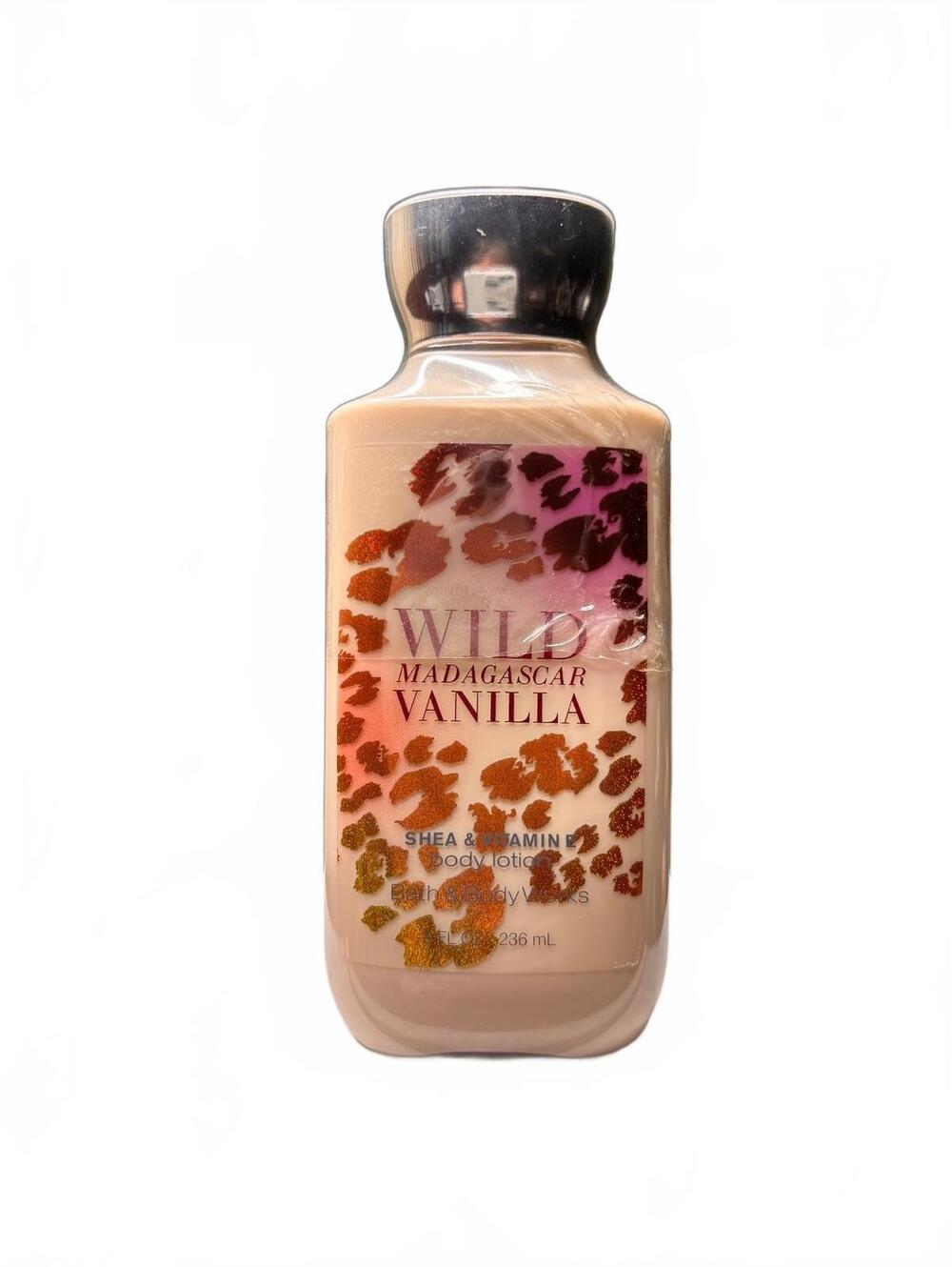 Bath & Body Works Wild Madagascar Vanilla 8oz Body Lotion Jasmine Sandalwood NEW